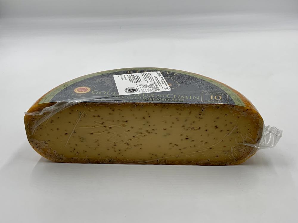 Gouda Cumin Vieux AOP 10 mois 1/2 Meule - Holland Master / 5kg