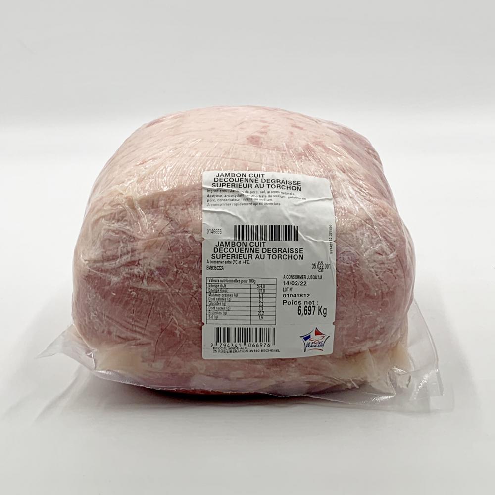 Jambon Français Cuit DD sup au torchon - Cooperl / 7 kg