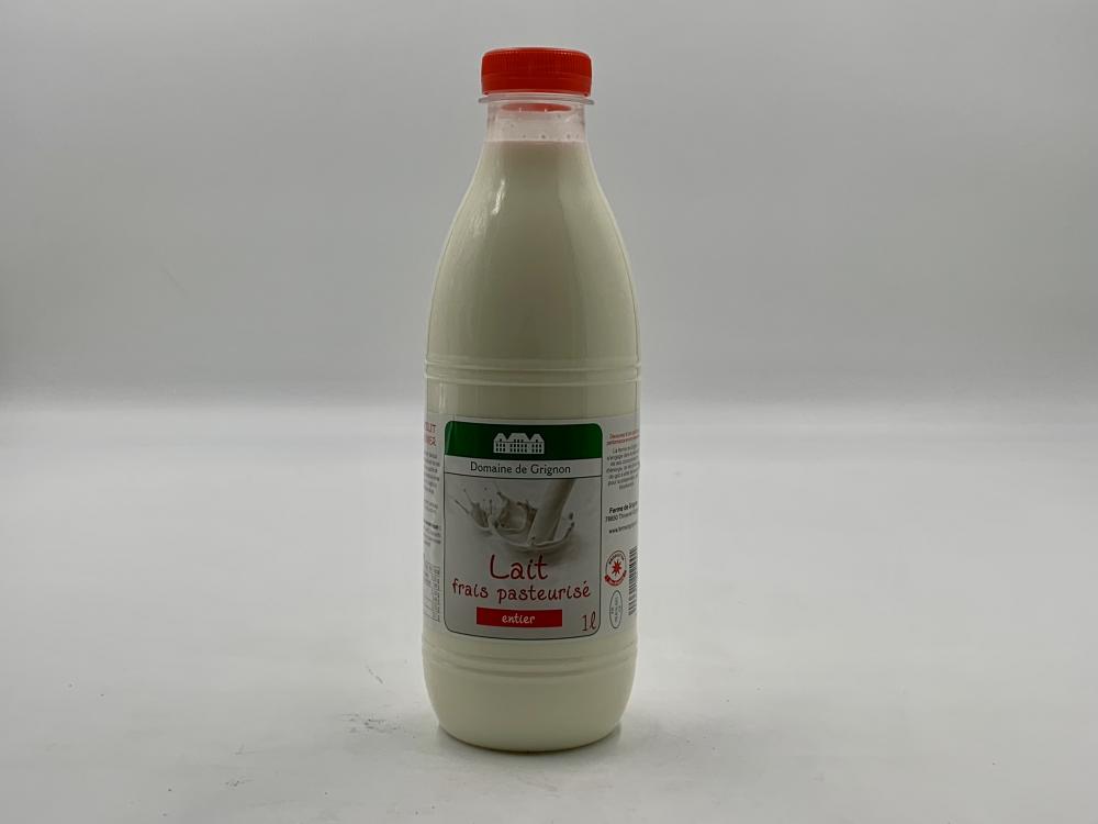 Lait entier Frais Pasteurisé - Domaine de Grignon (78) / 1L