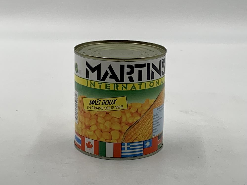 Maïs Doux en Grains 4/4 - Martin's / 850g