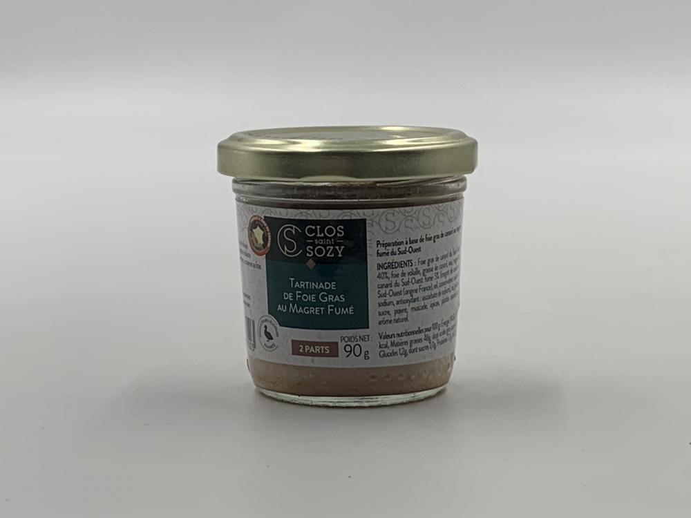 Tartinade Foie Canard Sud Ouest au Magret Fumé (40%) 90G