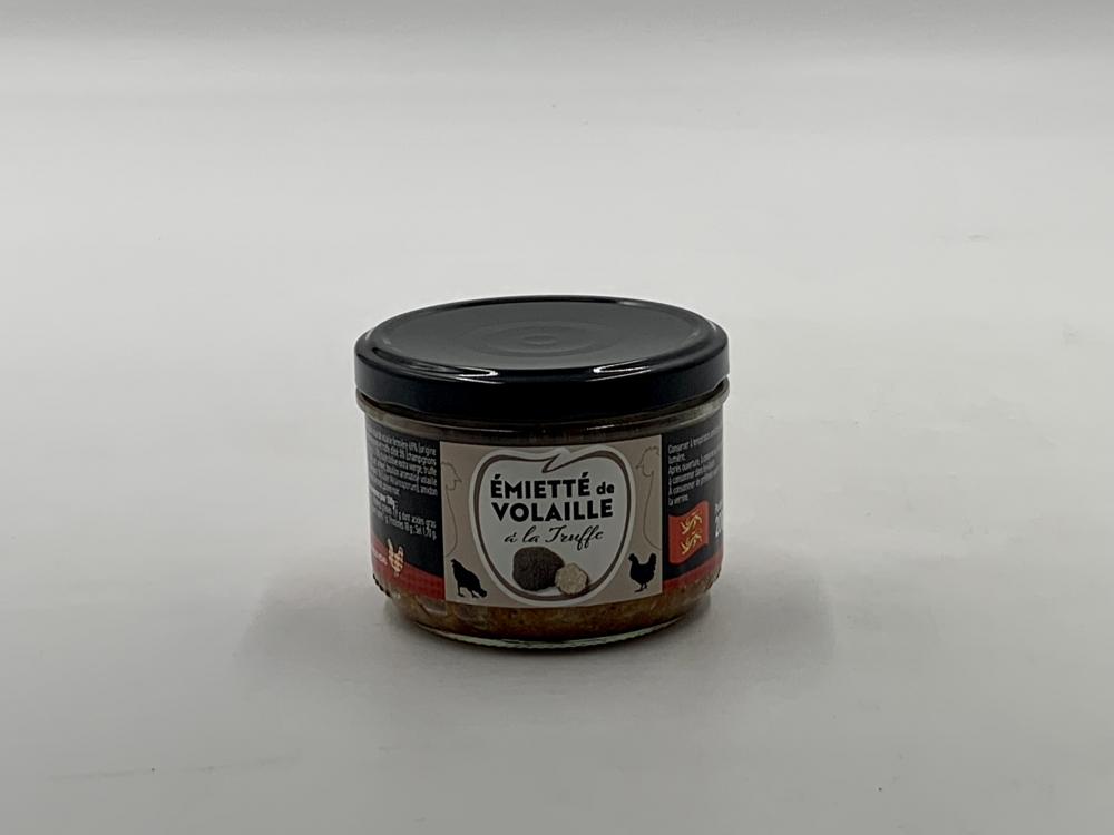 Emiette de Volaille à la Truffe - La Ferme Du Mesnil / 200g