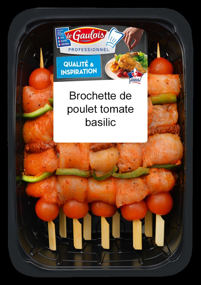 Brochette de Filet de Poulet Tomate Basilic - SNV / 1,6kg