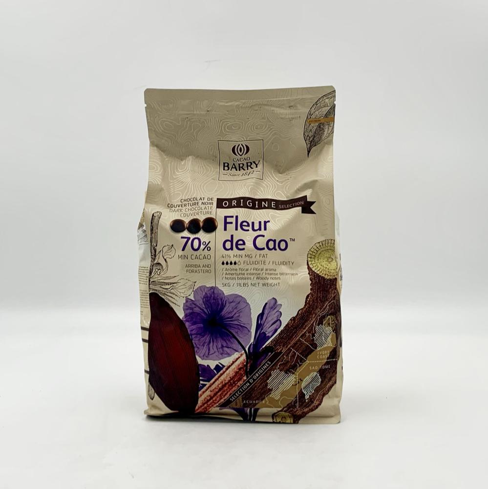 Chocolat pistole Fleur de Cao 70% - Barry / 5kg