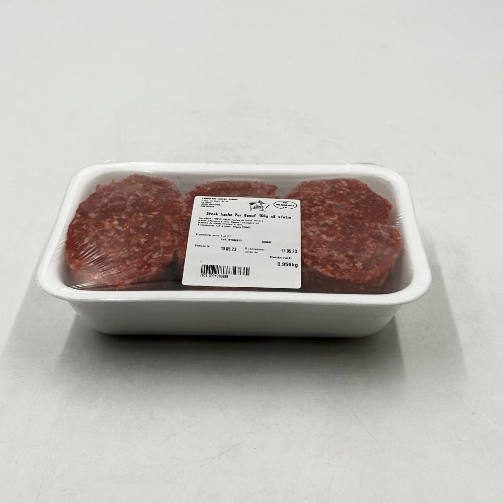 Steak Haché Pur Boeuf d'Aubrac - LLV / 160g x 6
