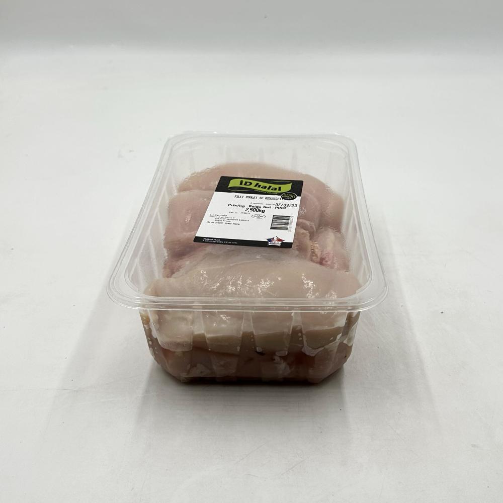 Filet de Poulet Français ID Halal - TOQUE / 2,5kg