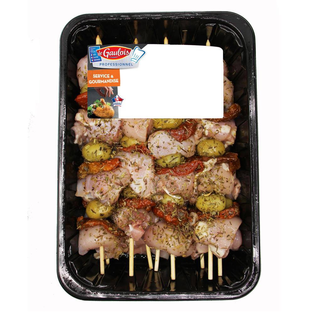 Brochette de Haut de Cuisse de Poulet Napoli - SNV / 1,6kg