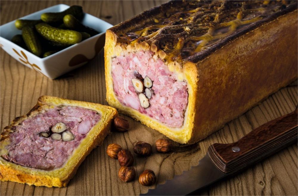 Pâté en Croûte de Lapin aux Noisette - Le Père Champain /2,4kg