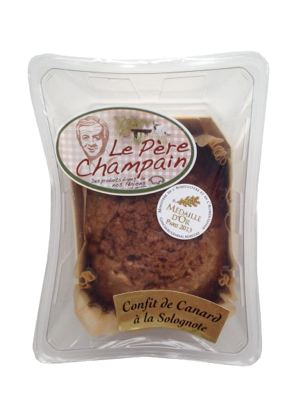 Petit Confit de Foie de maigre de canard à la solognote - Le Père Champain /300g