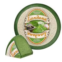 gouda au pesto vert / Landana - 4,5 kg