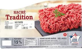 Haché tradition ( vrac ) 15% - Socopa / 1,5 kg