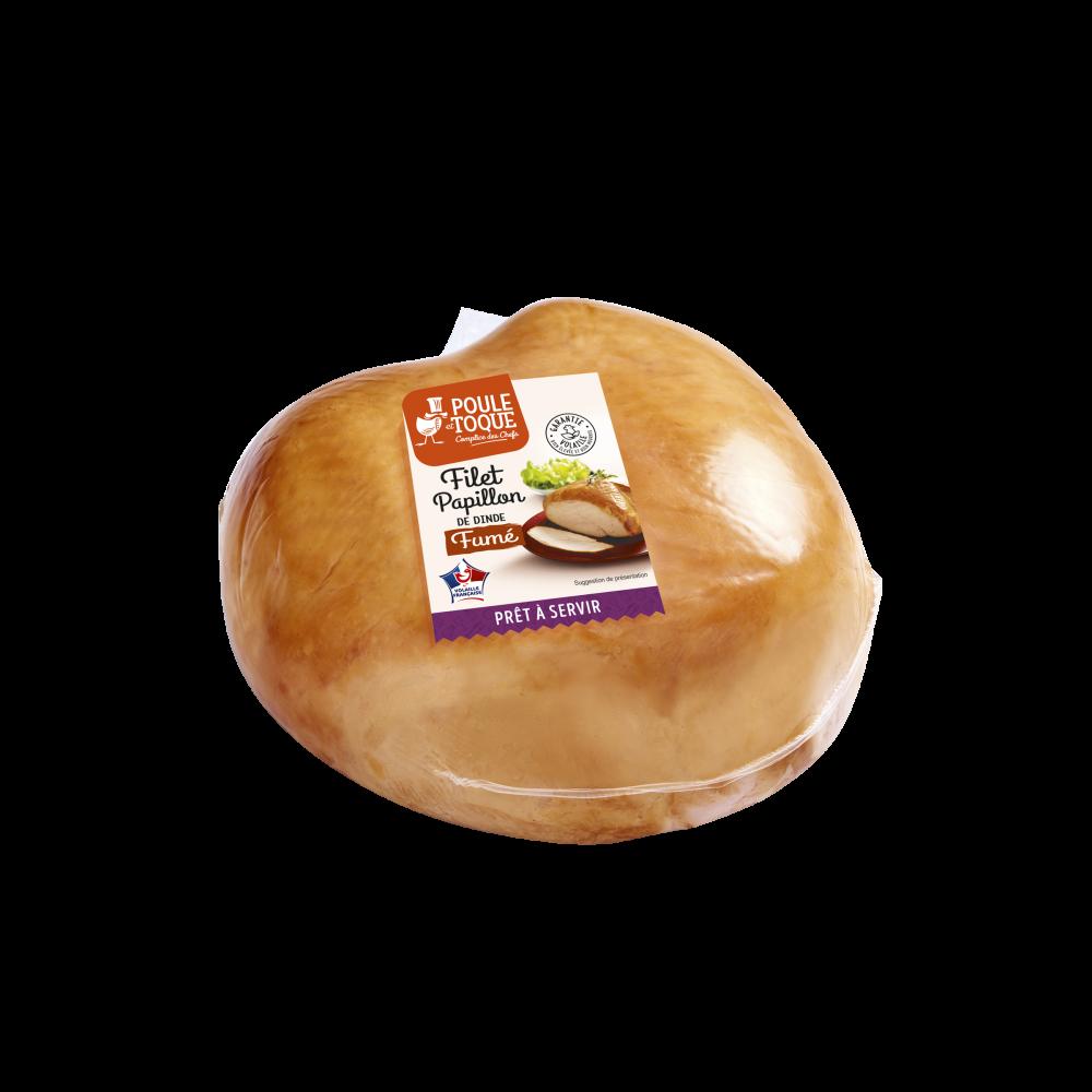 Filet Papillon de Dinde Cuit Fumé s/vide - Poule et Toque