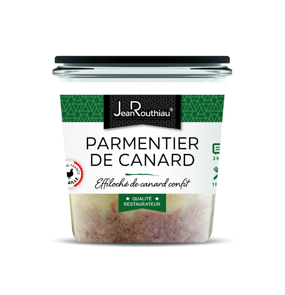 Parmentier de Canard Confit Bocal Verre - Jean Routhiau