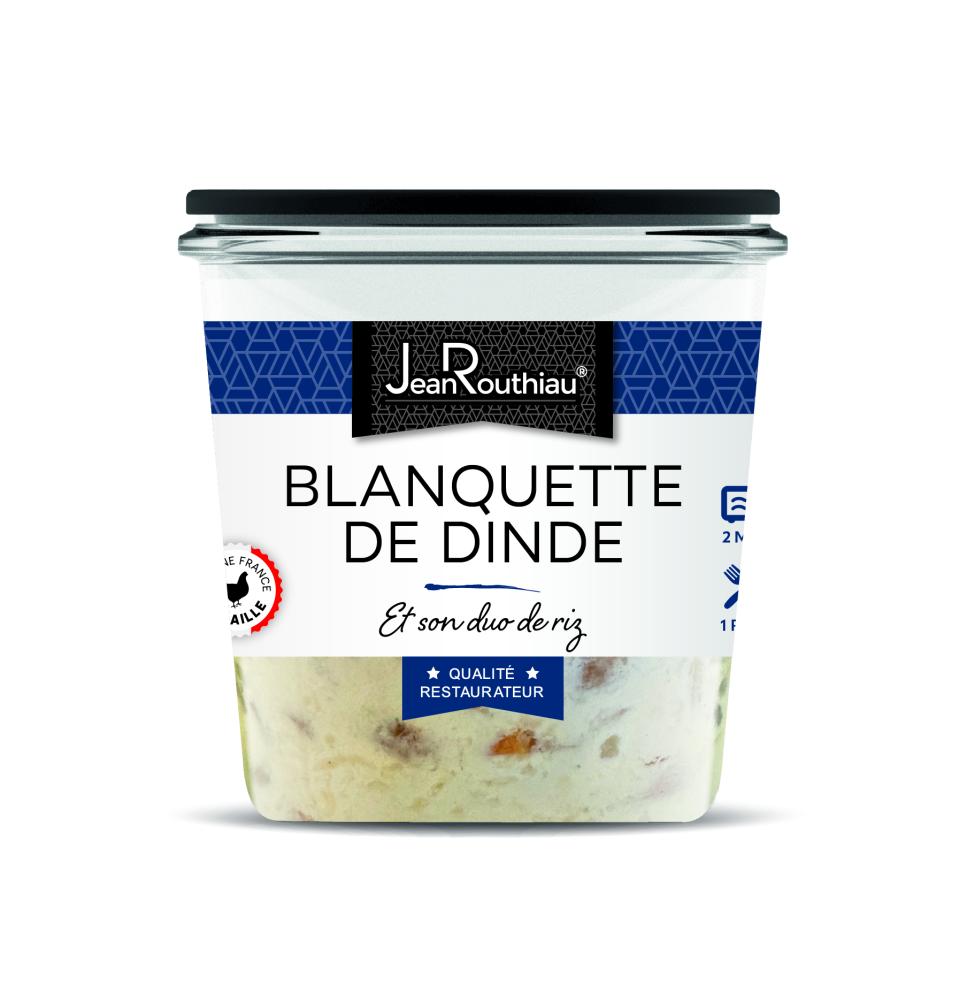 Blanquette de Dinde et son Duo de Riz Bocal Verre - Jean Routhiau