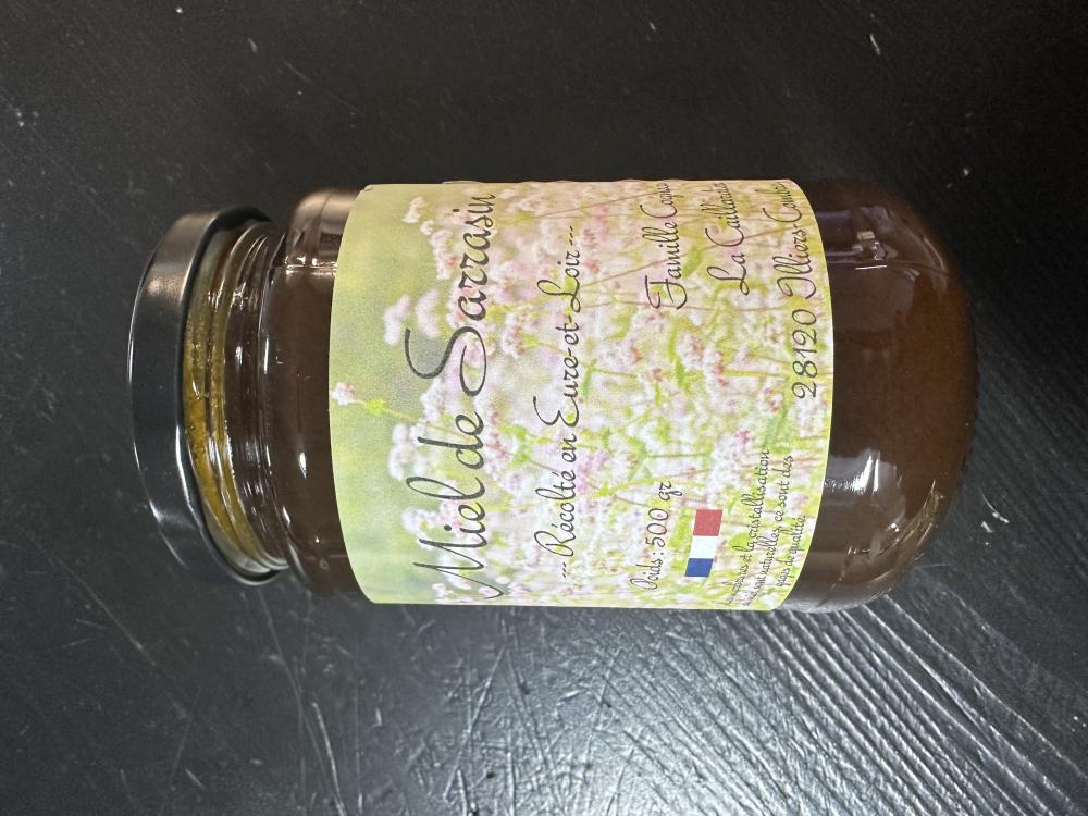 Miel de sarrasin d'Eure et Loire / famille cogneau - 500 grs
