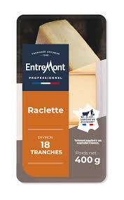Raclette en tranche / Entremont - 18 tr 400 grs
