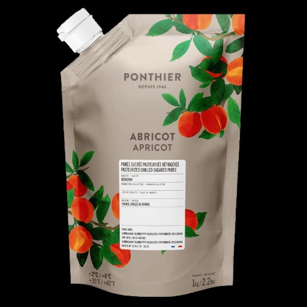 Purée réfrigérée Abricot - Ponthier / 1 kg