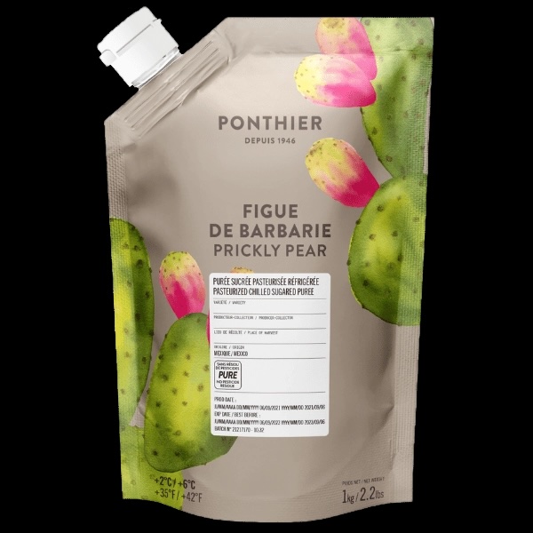 Purée réfrigérée Figue de Barbarie - Ponthier / 1 kg