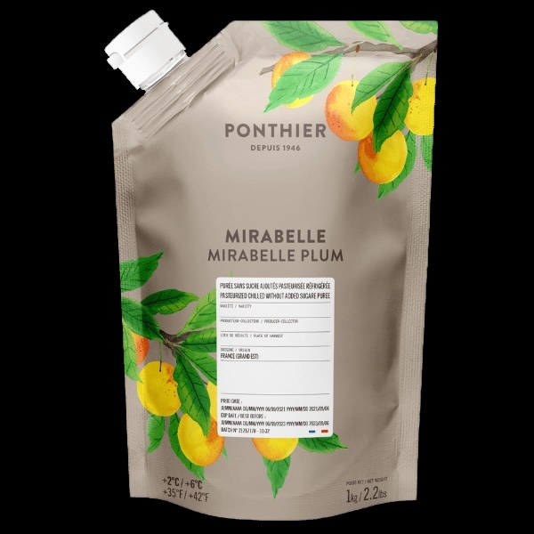 Purée réfrigérée Mirabelle de Lorraine- Ponthier / 1 kg