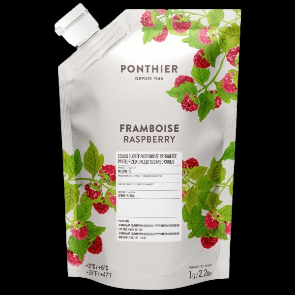 Coulis réfrigéré Framboise - Ponthier / 1 kg