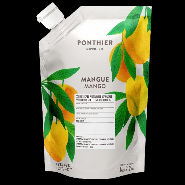 Coulis réfrigéré Mangue - Ponthier / 1 kg