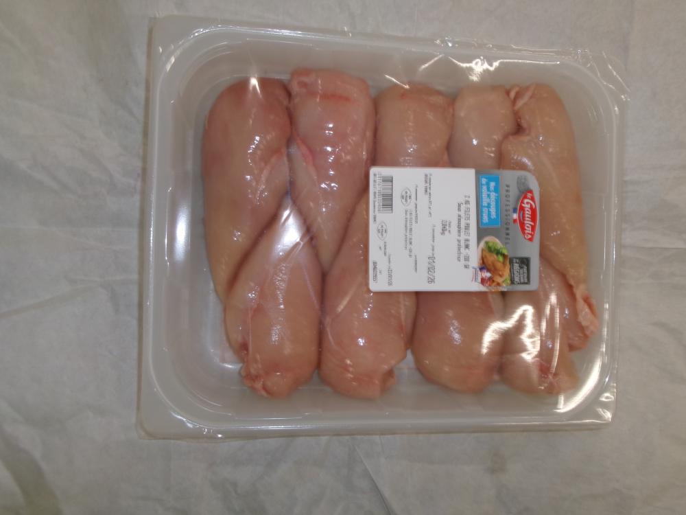 Filet De Poulet Blanc 200g+ s/at - Le Gaulois Professionnel / 2kg