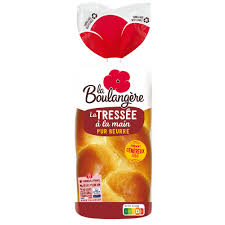 Brioche Tressée Aux Oeufs Frais / La Boulangère - 600grs