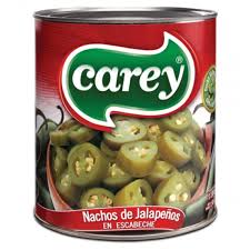 Piment Jalapeños en Rondelle ( Nachos ) / Carey - 2,8Kg