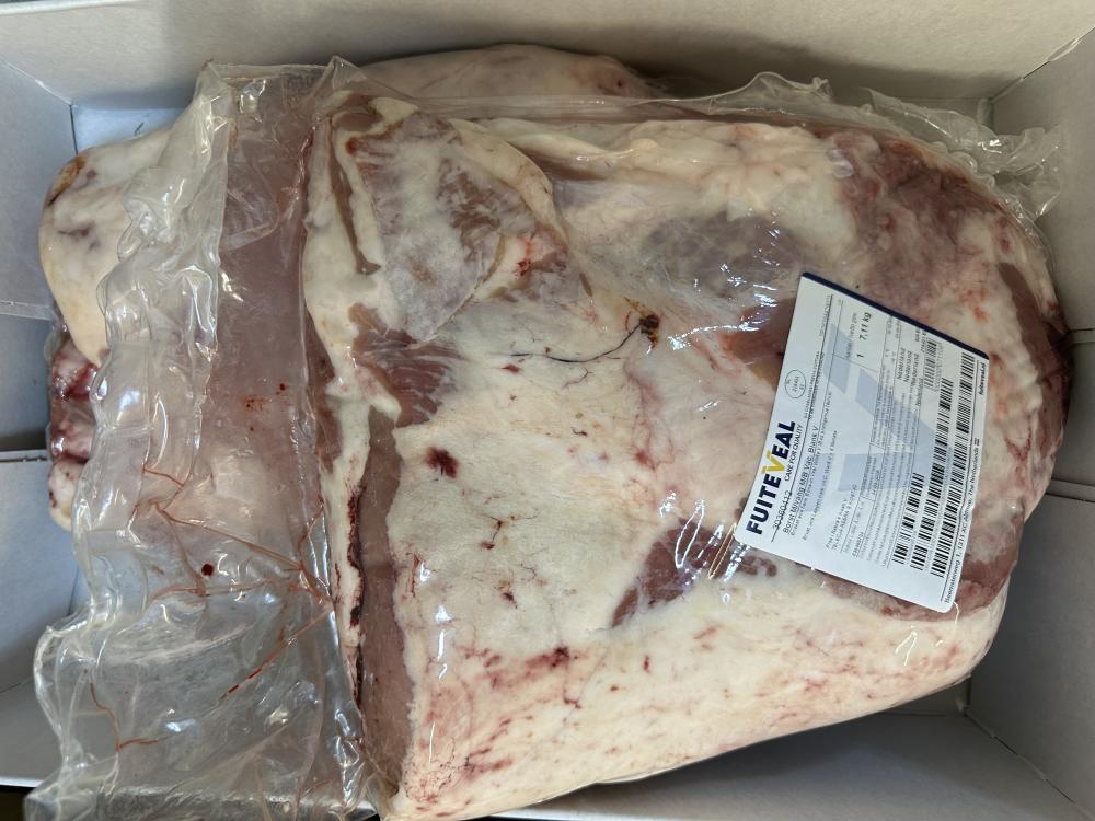 Poitrine de Veau avec os S/vide / fuite veal - 20 kg
