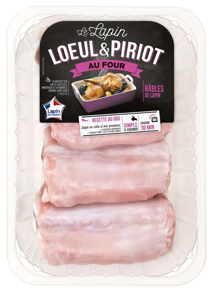 Rable de Lapin s/at x 4 - Loeul et Piriot / 1.3kg