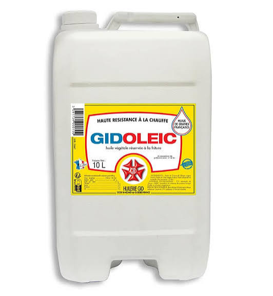 Huile pour Friture Gidoleic 10 litres / GID
