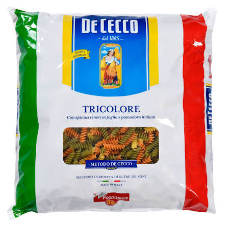 Fusilli Tricolore / De Cecco - 3 kg