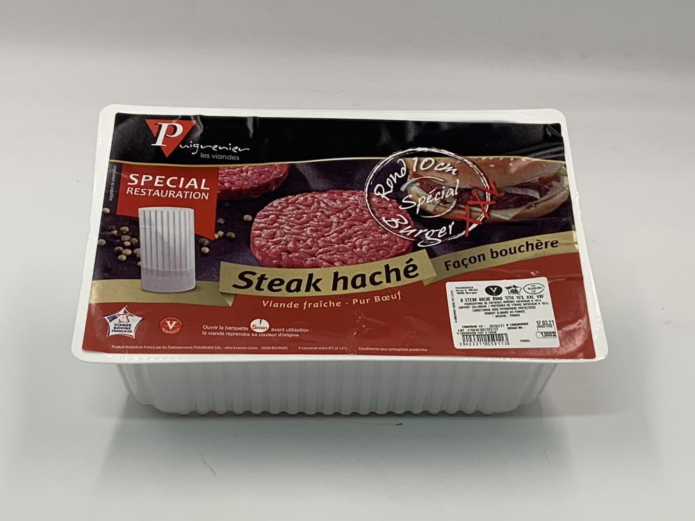 Steak haché rond VBF -  Puigrenier / 1kg