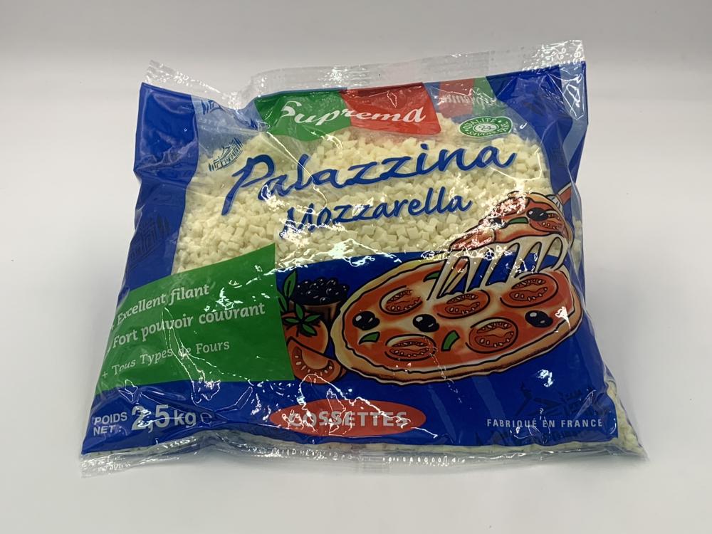 Mozzarella Pizza Française Cossette - Suprema / 2.5kg