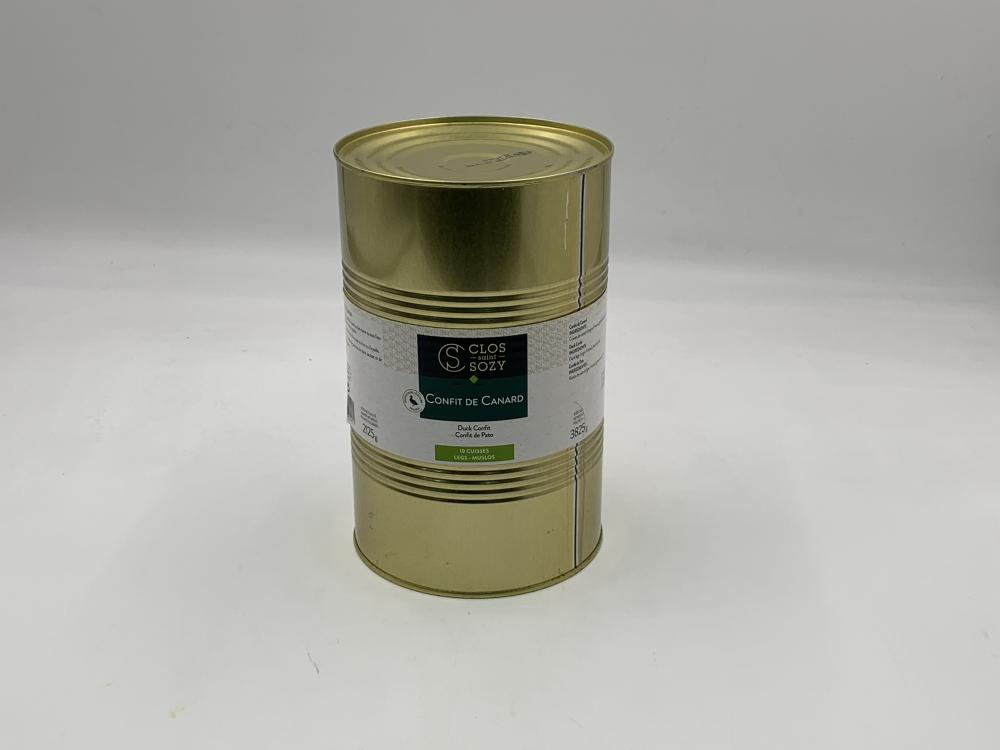 Cuisse de Canard Confit Sud Ouest par 10 - Quercynoise / 3.825kg