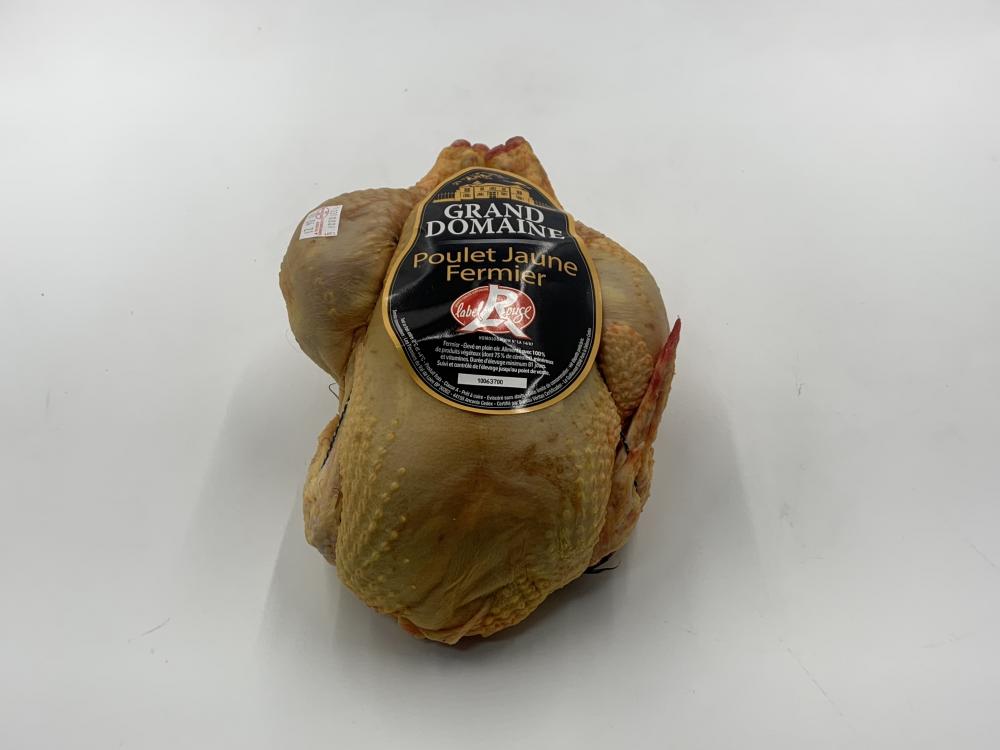 Poulet Fermier PAC Grand Domaine JAUNE - Galliance / 1.8kg