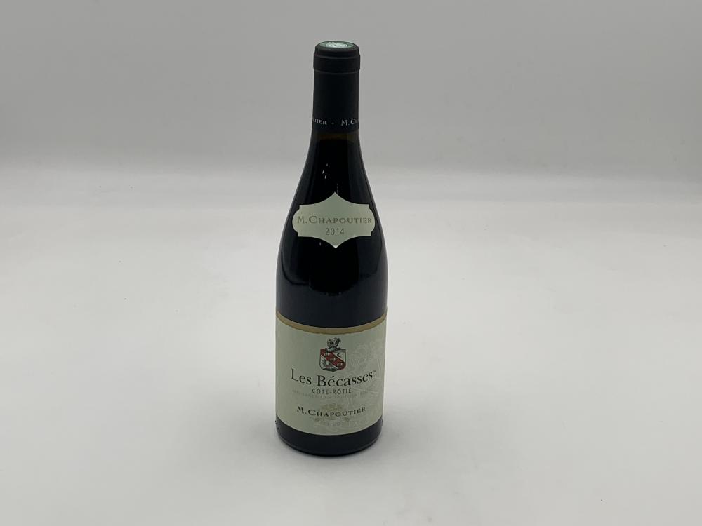 M.CHAPOUTIER / Les Bécasses / Cote-Rotie rouge 2014 - 1 bouteille.