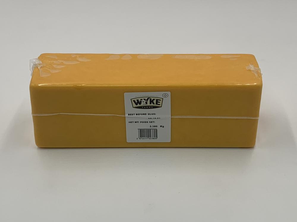 Cheddar bloc maturé - Wyke farms / 2,5kg