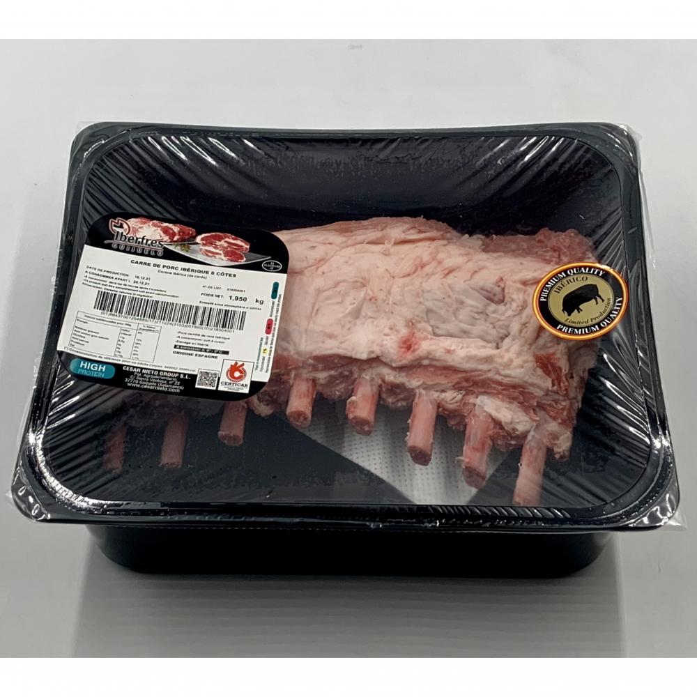 Carré de porc Ibérique s/at - Iberfres / 2kg