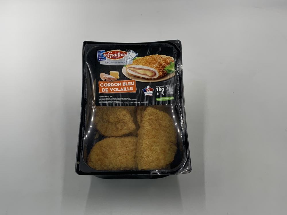 Cordon Bleu de Dinde 8 x 125g - Le Gaulois / 1kg