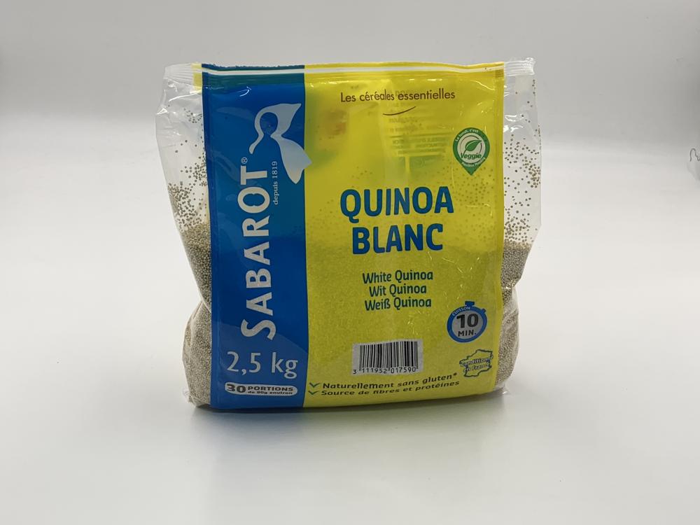 Quinoa blanc - SABAROT / 2,5kg