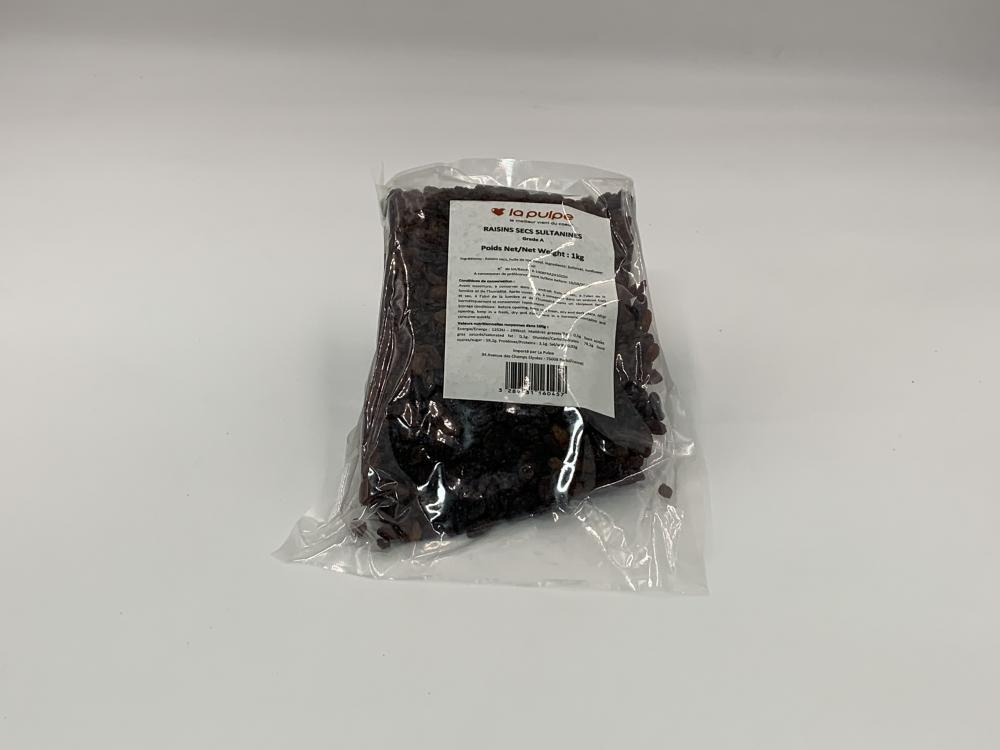 Raisins secs bruns sultanin - La Pulpe / 1kg