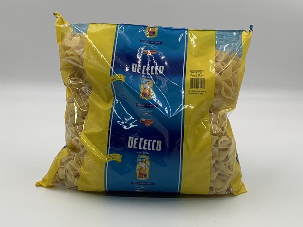 Conchiglié Rigate - De Cecco / 500 grs