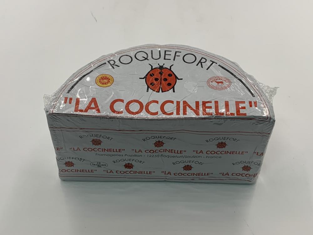 Roquefort Coccinelle au lait cru AOP - Papillon / 1,5kg