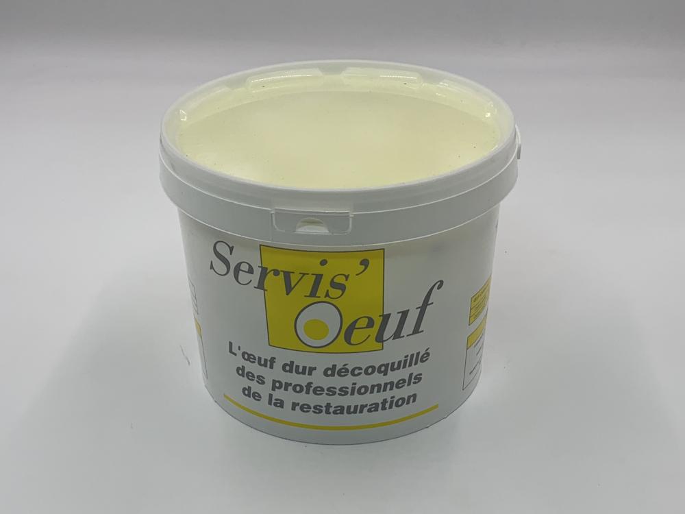 Oeuf dur écalé x75 - Servis'Oeuf / 3,5 kg