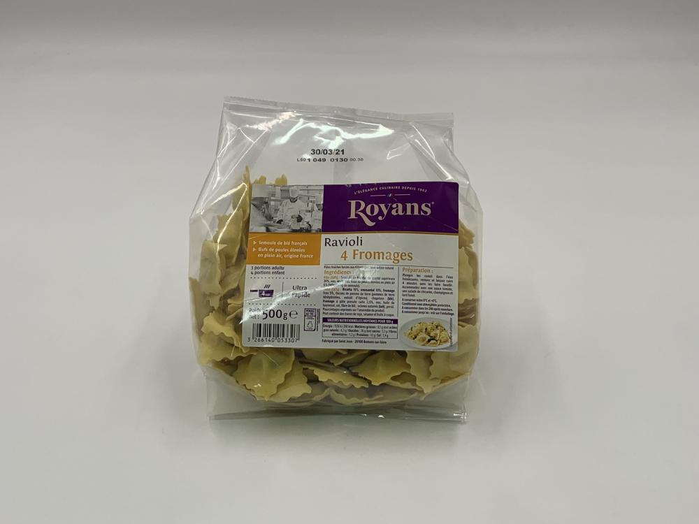 Ravioli 3 fromages - Royans / 500g