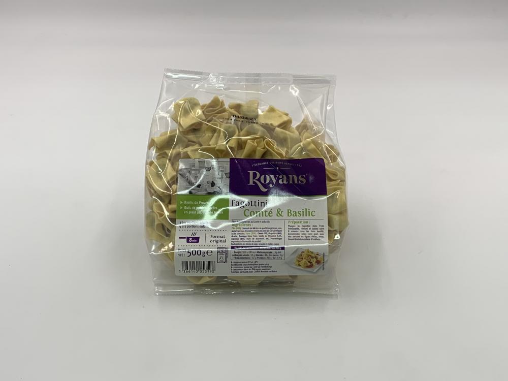 Fagottini Comté & Basilic - Royans / 500g