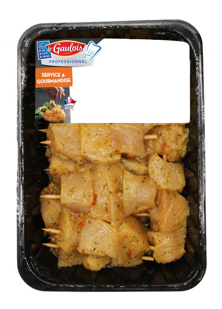 Brochettes Tapas Filet de Poulet Thym Citron x 20 - SNV / 2,2kg