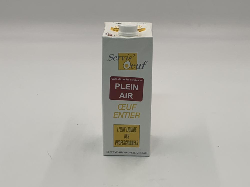 Oeuf liquide entier plein air - Servis'Oeuf / 1L