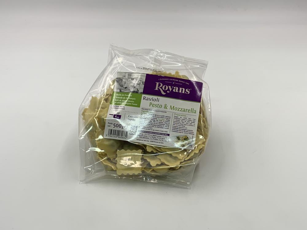 Ravioli Pesto & Mozzarella - Royans / 500g